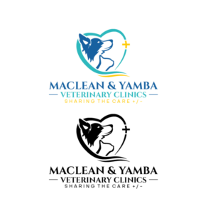 Sharing the care +/- Maclean & Yamba Veterinary Clinics | Logo-Design von DesignNXT