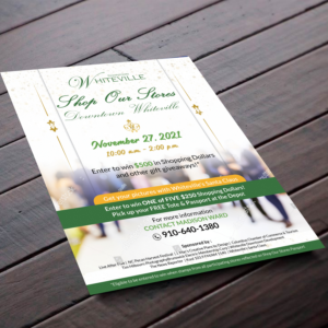 Shop Our Stores Downtown Whiteville Event | Flyer Design by aspiremedia