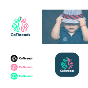 CoThreads | Logo Design by JTdsign