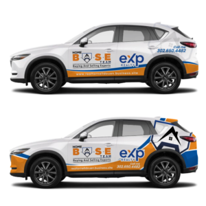 Real Estate Company Car Wrap Design Project | Car Wrap Design by Yoga Tri