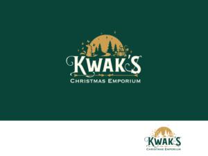 Kwak's Christmas Emporium | Logo-Design von ArtTank