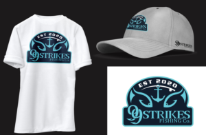 hat patch design for fishing company | Graphic Design by SAI DESIGNS