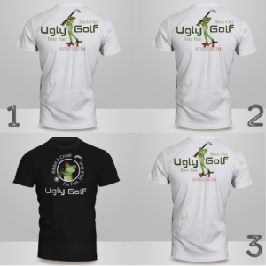 Ugly Golf T-shirt Designs to be sold on website. | T-Shirt-Design von Kero