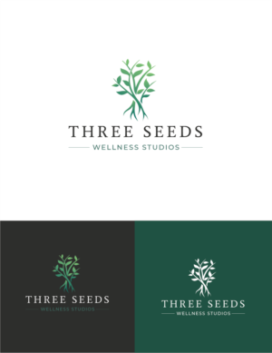 THREE SEEDS WELLNESS STUDIOS  or Seed to Tree   (could use some ideas on this section please) | Logo Design by *mary