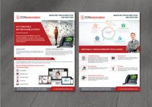 Voice Over IP Service | Brochure Design by alex989