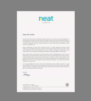 Professional and Modern Company Letterhead for Fintech Startup | Stationery Design by chandrayaan.creative