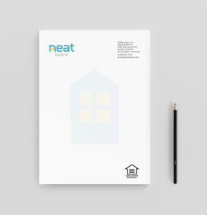 Professional and Modern Company Letterhead for Fintech Startup | Stationery Design by R.design