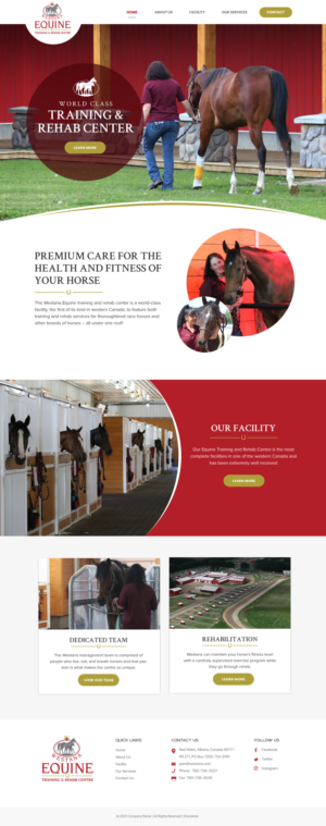 Web Design by Blue Sparrow for this project | Design #26490801