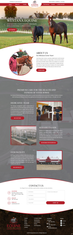 Web Design by pb for this project | Design #26487439