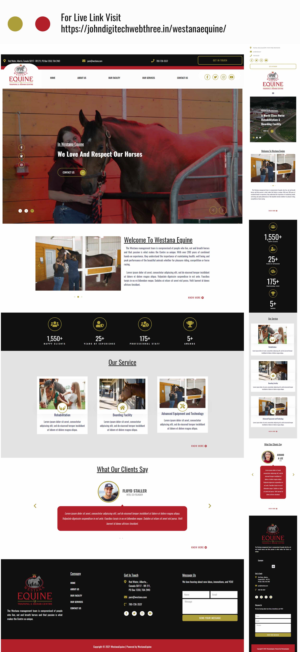 Web Design by JohnDigiTech for this project | Design #26492661