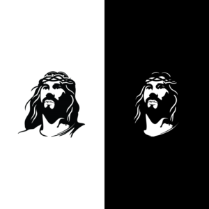 Jesus Face Seams | Graphic Design by S. Shin