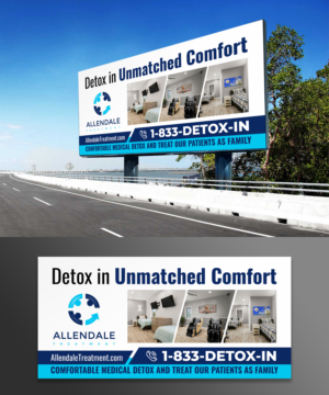 Allendale Treatment Center Billboard (Addiction / Alcohol / Opioid ) | Werbetafel-Design von OwnDesign