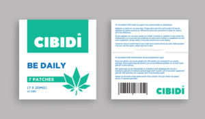 CBD PATCH BOX | Graphic Design by SofiaDesignStudio