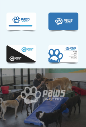 Paws in the city | Logo-Design von Dickythx16