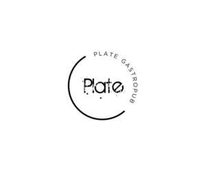 Plate Gastropub | Logo Design by Idesign estudio