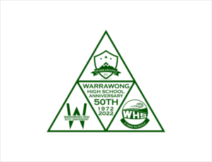 Warrawong High School 50th Anniversary 1972-2022. | Logo Design by BNdesigner