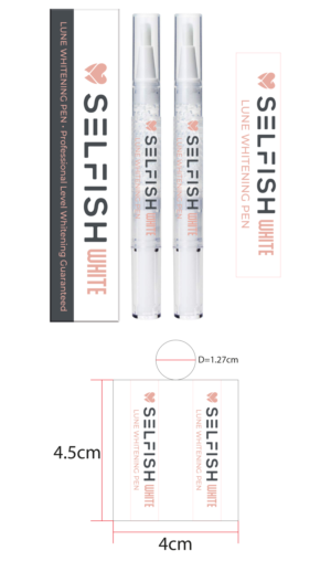 Whitening Pen artwork design | Packaging Design by Al Pech