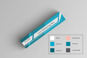 Whitening Pen artwork design | Packaging Design by Javelin Studio