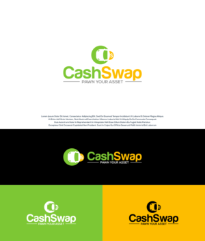 CashSwap "Pawn your Asset" looking for a brand able logo, colour preference open to multiple but preferably green. | Logo Design by Aditya.DwiRama