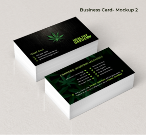 CANNABIS GROWING MACHINES Business Card Design | Business Card Design by Expert Designer