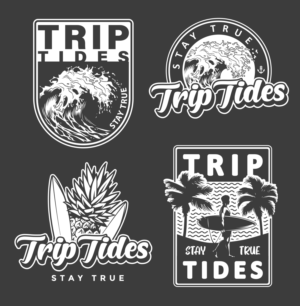 Triptides | T-shirt Design by Elizaveta M