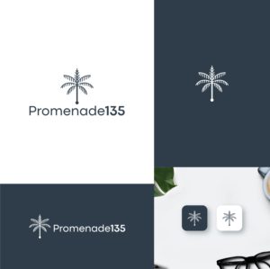 Promenade 135 OR Promenade One Thirty Five | Logo-Design von JBalloon Design