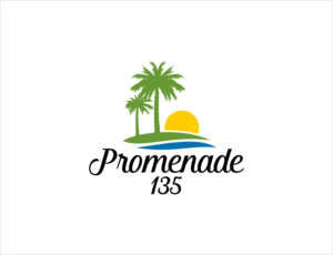 Promenade 135 OR Promenade One Thirty Five | Logo Design by BNdesigner