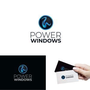 PW   Power Windows (we would like the logo to both include and exclude the full company name) | Logo Design by ICKE