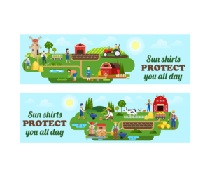 2 illustrations needed for health campaign | Illustration Design by Slant Line Media