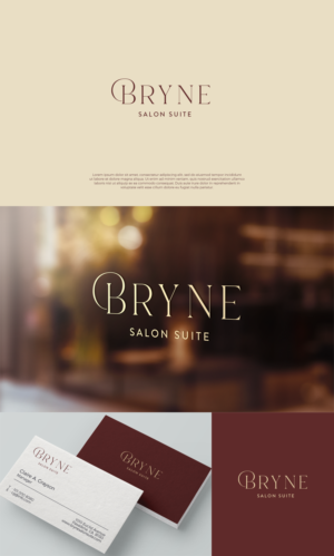 Bryne Salon Suite | Logo Design by airborne