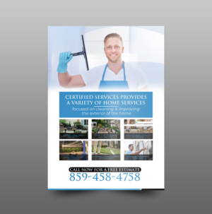 Home Services- Spring Clean Options | Flyer Design by chandrayaan.creative