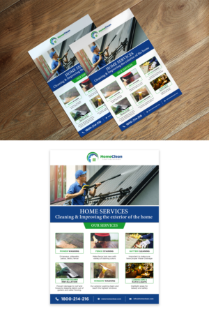 Home Services- Spring Clean Options | Flyer Design by ZeneFashions