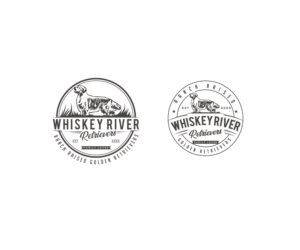 Whiskey River Retrievers - Est 2020 - Ranch Raised Golden Retrievers | Logo-Design von step forward 2