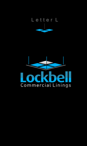 LCL/ Lockbell Commercial Linings. | Logo Design by alok bhopatkar