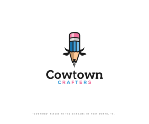 Cowtown Crafters | Logo Design by Fat Bat Man