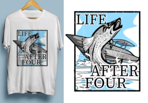 FISHING TEE SHIRT DESIGN | T-shirt Design by SAI DESIGNS