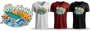 FISHING TEE SHIRT DESIGN | T-shirt Design by Al Pech