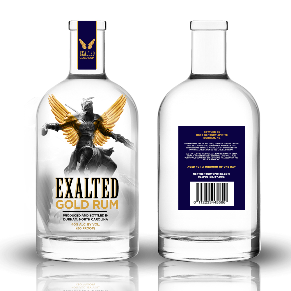 Label Design by BLACK REPUBLIC for Next Century Spirits | Design #26544153