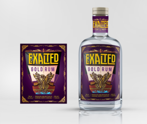 LABEL DESIGN FOR RUM BOTTLE "NEW SHIP ELEMENT" | Etikett-Design von Navisol Creatives