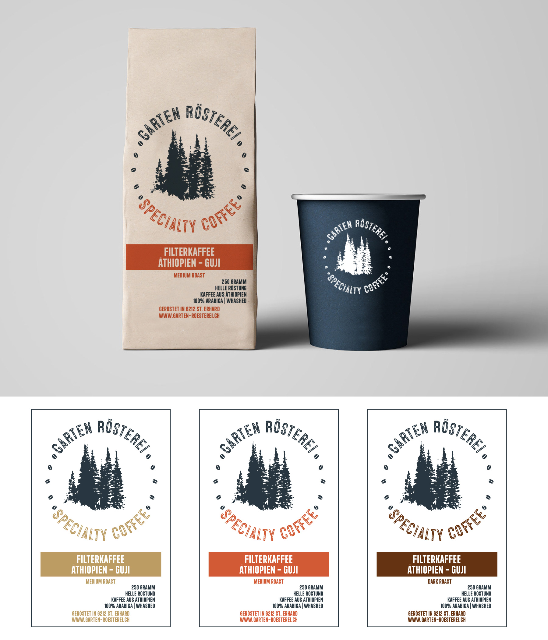 Logo Design by Sergio Coelho for garten kaffee | Design #26553637