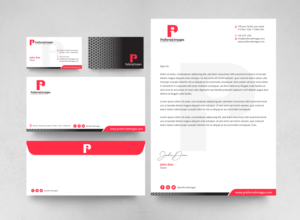 Clean Stationary Design For Print Shop | Stationery Design by creative.visuals