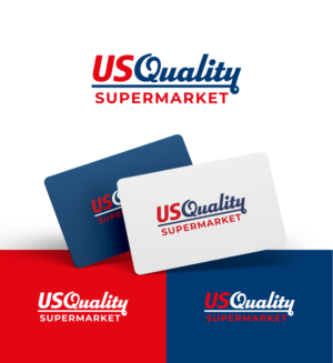 US Quality Foods Supermarket or US Quality Supermarket or US Quality Foods , all can use same abbreviation "USQ" | Logo Design by sez_inn