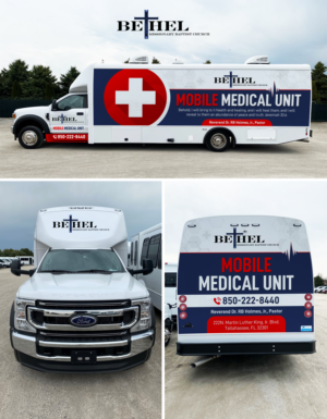 Bethel Mobile Medical vehicle | Graphic Design by SAI DESIGNS