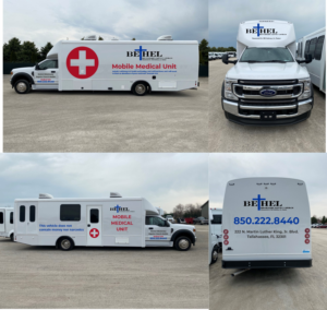 Bethel Mobile Medical vehicle | Graphic Design by A10