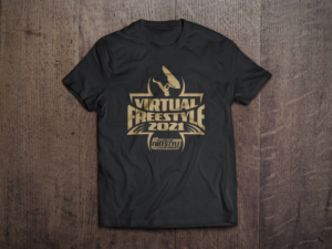 Virtual Freestyle Championships 2021 T Shirt | T-Shirt-Design von Rookie Design