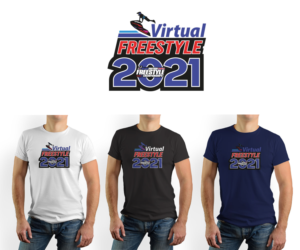 Virtual Freestyle Championships 2021 T Shirt | T-Shirt-Design von AdriQ