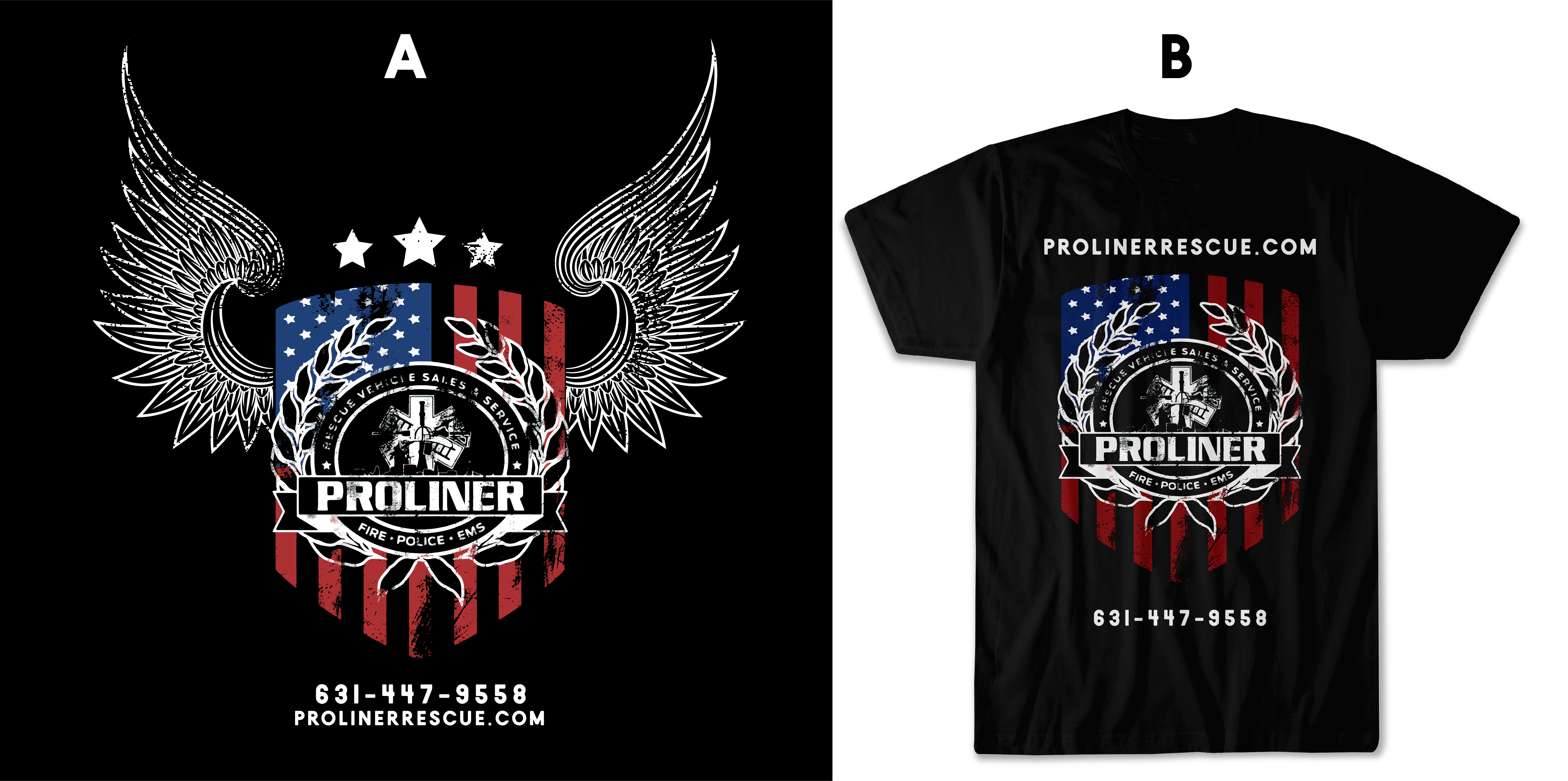 T-shirt Design by Gasyary for L.I. Proliner Inc | Design #26589185