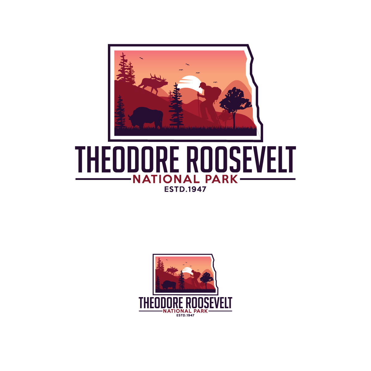 Logo Design by Graphic Bricks for Theodore Roosevelt Nature & History Association | Design #26565184