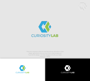 Curiosity Lab (inclusion of text in the logo is optional) | Logo-Design von Kejo87