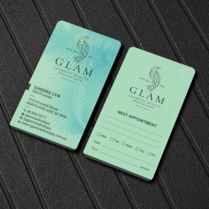 GLAM Medical Spa | Business Card Design by Uttom 2